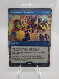 Multiversal Incursion - Foil - Borderless M MTG Marvel Super Heroes M/NM, Eng - Image 1