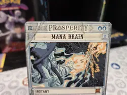 MTG Outlaws of Thunder Junction Breaking News Mana Drain 11 Mythic Blue Regular - Image 4
