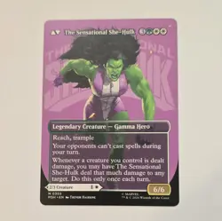 Jennifer Walters (Borderless) EN [MSH - 0355] - NM TCG MTG - Image 2