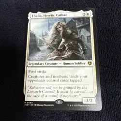Thalia, Heretic Cathar Regular INR 0044 Magic MTG NM - Image 1