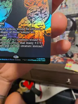 Primal Vigor Borderless Marvel Universe Foil MTG - Image 5