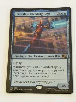 Iron Man, Bleeding Edge Marvel Super Heroes Commander Foil 626 - Image 1