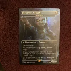Patchwork Chucky - Stuffy Doll Secret Lair Drop Foil - Image 1
