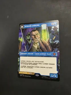 Marvel Spider Man MTG Norman Osborn/ Green Goblin (Borderless) 0220 (Non-Foil) - Image 4