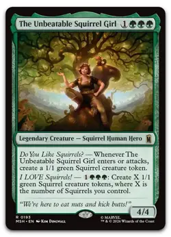 The Unbeatable Squirrel Girl #193 (NM) Marvel Super Heroes MSH Magic MTG - Image 1