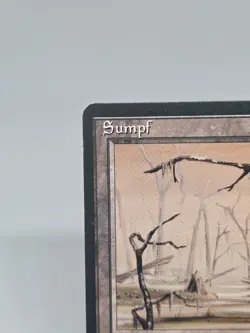 Magic The Gathering TCG Swamp 'Sumpf' German Language Black Boarder MTG Vintage - Image 2