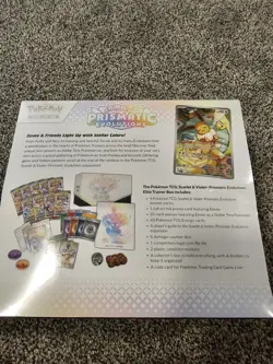 New Pokemon TCG Scarlet Violet Prismatic Evolutions Elite Trainer Box ETB Sealed - Image 2