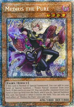 Medius the Pure (Starlight Rare) DUAD-EN008 Duelist's Advance 1st Edition for sale online - Image 1