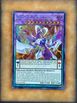 Yugioh Odd-Eyes Venom Dragon BLLR-EN006 Secret Rare 1st Ed NM - Image 1