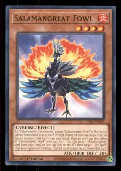 Yugioh Salamangreat Fowl #LD10-EN048 Legendary Duelists: Soulburning Volcano LP - Image 1