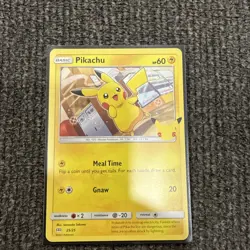 Pikachu 25/25 Pokemon Card McDonald's 25th Anniversary Non Holo - Image 1