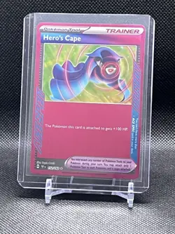 Pokemon Card Hero's Cape 152/162 Temporal Forces Ace Spec NM - Image 1