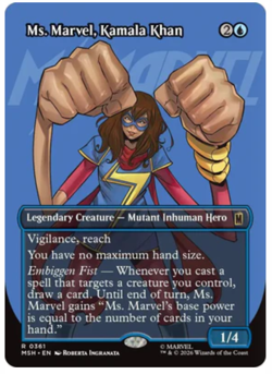 Ms. Marvel, Kamala Khan - Borderless Marvel Super Heroes - Image 1