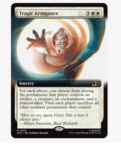 Tragic Arrogance - Extended Art Commander: Marvel Super Heroes - Image 1