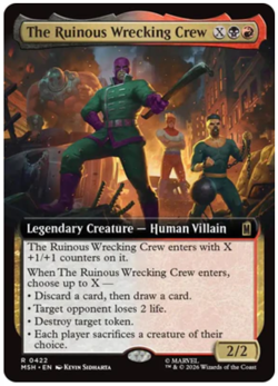 The Ruinous Wrecking Crew - Extended Art Marvel Super Heroes - Image 1