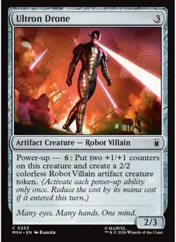 Ultron Drone 253 MTG NM - Marvel Super Heroes - Image 1
