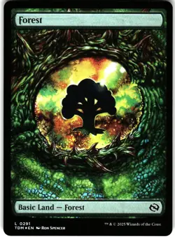 Tarkir: Dragonstorm #291 Forest (0291) - Image 1
