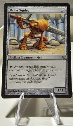 Brass Squire Mirrodin Besieged 101/155 - Image 1