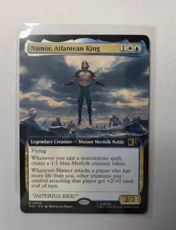 Namor, Atlantean King (Extended Art) Commander: Marvel Super Heroes Regular - Image 1