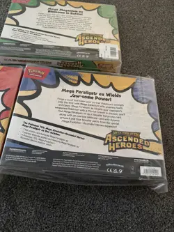 Pokemon TCG: Mega Evolution Ascended Heroes Mega ex Boxes (Set Of 3) SEALED ✅ - Image 4