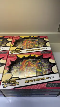 Pokemon TCG: Mega Evolution Ascended Heroes Mega ex Boxes (Set Of 3) - Image 2