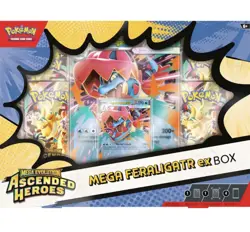 Pokemon TCG: Mega Evolution Ascended Heroes Mega ex Boxes (Set Of 3) | SEALED - Image 3