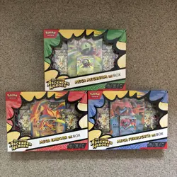 ✅Pokemon TCG: Mega Evolution Ascended Heroes Mega ex Boxes (Set Of 3) | SEALED - Image 1