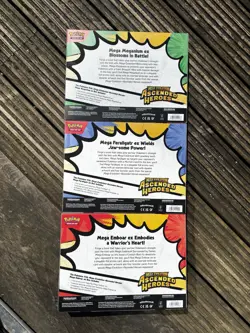 Pokemon TCG Mega Evolution Ascended Heroes Mega ex Boxes (Set Of 3) | SEALED - Image 2