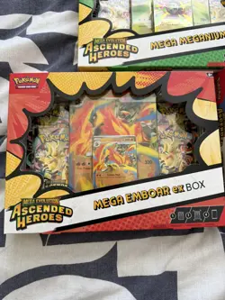 Pokemon TCG: Mega Evolution Ascended Heroes Mega ex Boxes (Set Of 3) | SEALED - Image 5