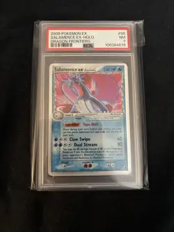 Salamence ex 98/101 | EX Dragon Frontiers Holo Delta Species Pokemon PSA 7 Card - Image 1