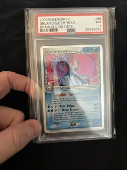Salamence ex 98/101 | EX Dragon Frontiers Holo Delta Species Pokemon PSA 7 Card - Image 2