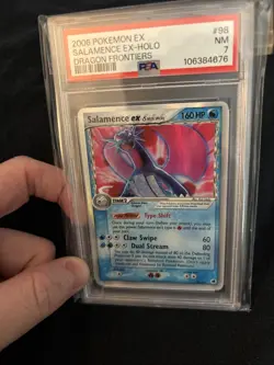 Salamence ex 98/101 | EX Dragon Frontiers Holo Delta Species Pokemon PSA 7 Card - Image 4