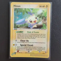 Pokemon TCG Minun 7/97 Dragon Holo Rare - Image 1