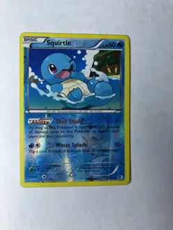 Pokemon TCG Card: Squirtle 29/149 Boundaries Crossed Common Reverse Holo 2012 LP - Image 1