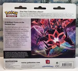 DARKNESS ABLAZE BLISTER 3 PACK EEVEE PROMO HOLO - FACTORY SEALED NEW - POKEMON 820650807169 - Image 2