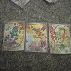 Pokemon TCG: First Partner Illustration Collection Series 2 - JOHTO GEN 2 SET - Image 1