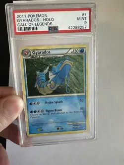 Pokemon Gyarados Call of Legends Holo 7/95 PSA 9 Graded 2011 Low Pop! - Image 3