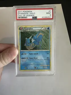 Pokemon Gyarados Call of Legends Holo 7/95 PSA 9 Graded 2011 Low Pop! - Image 5