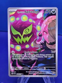 Cynthia's Spiritomb 244/217 Astral Radiance Illustration Rare Full Art Holo - Image 1