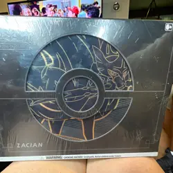 Pokemon TCG Sword & Shield Elite Trainer Box Plus Zacian EN 2020 - Image 1