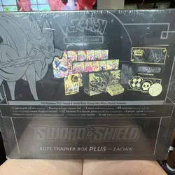 Pokemon TCG Sword & Shield Elite Trainer Box Plus Zacian EN 2020 - Image 2