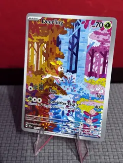 Deerling 165/162 TEF Temporal Forces Illustration Rare Holo NM Pokemon - Image 1