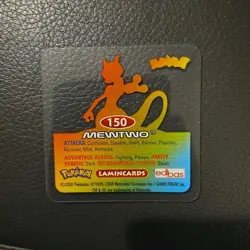 Lamincard Pokemon Mewtwo 2005 #150 - Image 2