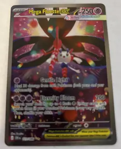Pokemon Chaos Rising Mega Floette EX Special Illustration Rare 117/086 - Image 1