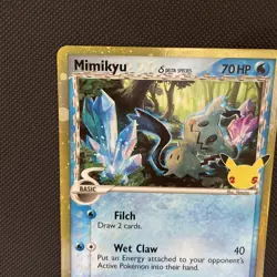 Pokemon TCG Mimikyu SWSH136 Sword & Shield Black Star Promo NM - Image 2
