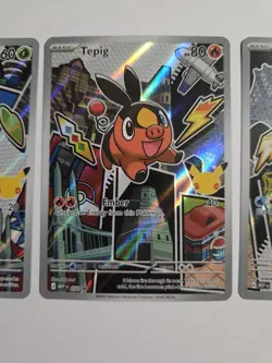 Pokemon First Partner Series 2 Illustration Unova Starters Snivy Tepig Oshawott - Image 3