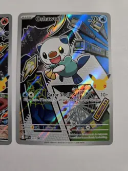 Pokemon First Partner Series 2 Illustration Unova Starters Snivy Tepig Oshawott - Image 4