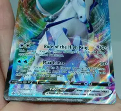 Ice Rider Calyrex VMAX 046/198 NM/M Full Art Chilling Reign Pokemon Card - Image 3