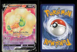 Whimsicott V 160/172 Ultra Rare Brilliant Stars Pokemon Holo Near Mint - Image 3