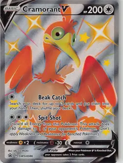 Cramorant V SWSH086 Holo Promo Sword & Shield Promo Pokemon Near Mint - Image 1